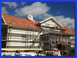 Yttre helrenovering av villa i Kuddby, Sörby
Fasad, tak, fönster